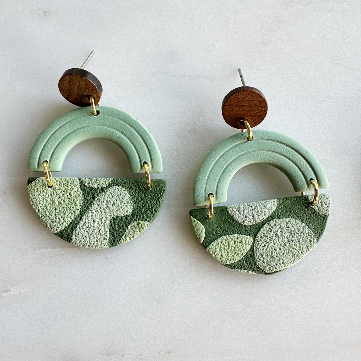 Botanical arch/half circle dangles