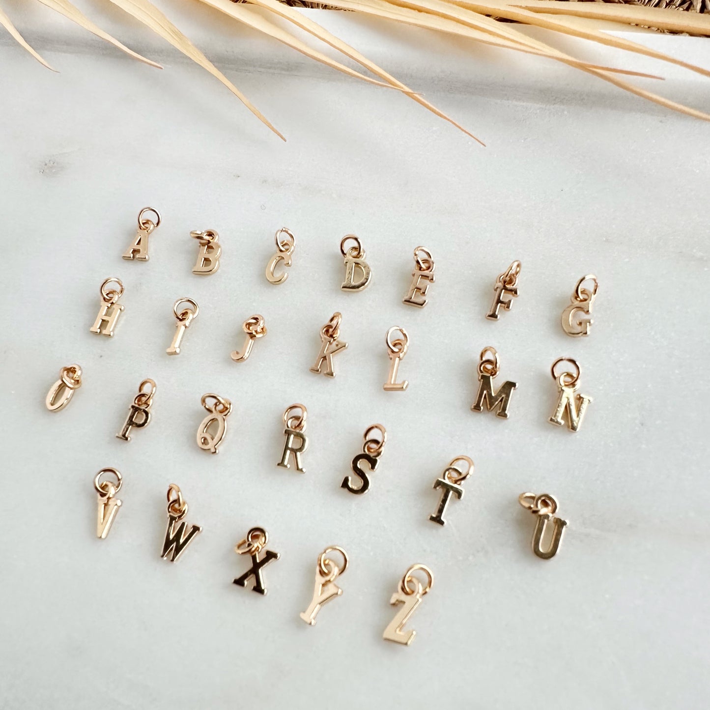 Capital Letters Charms