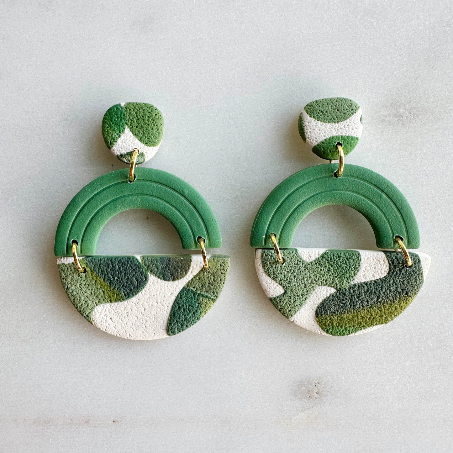 Botanical arch/half circle dangles