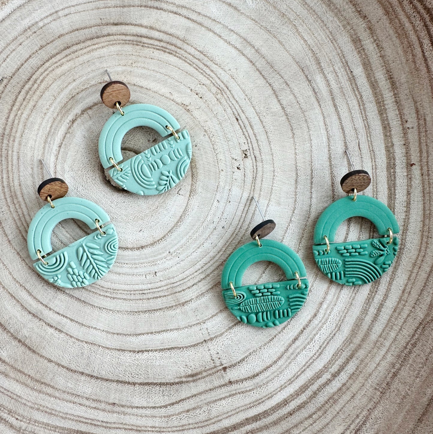 Boho arch/half circle dangles
