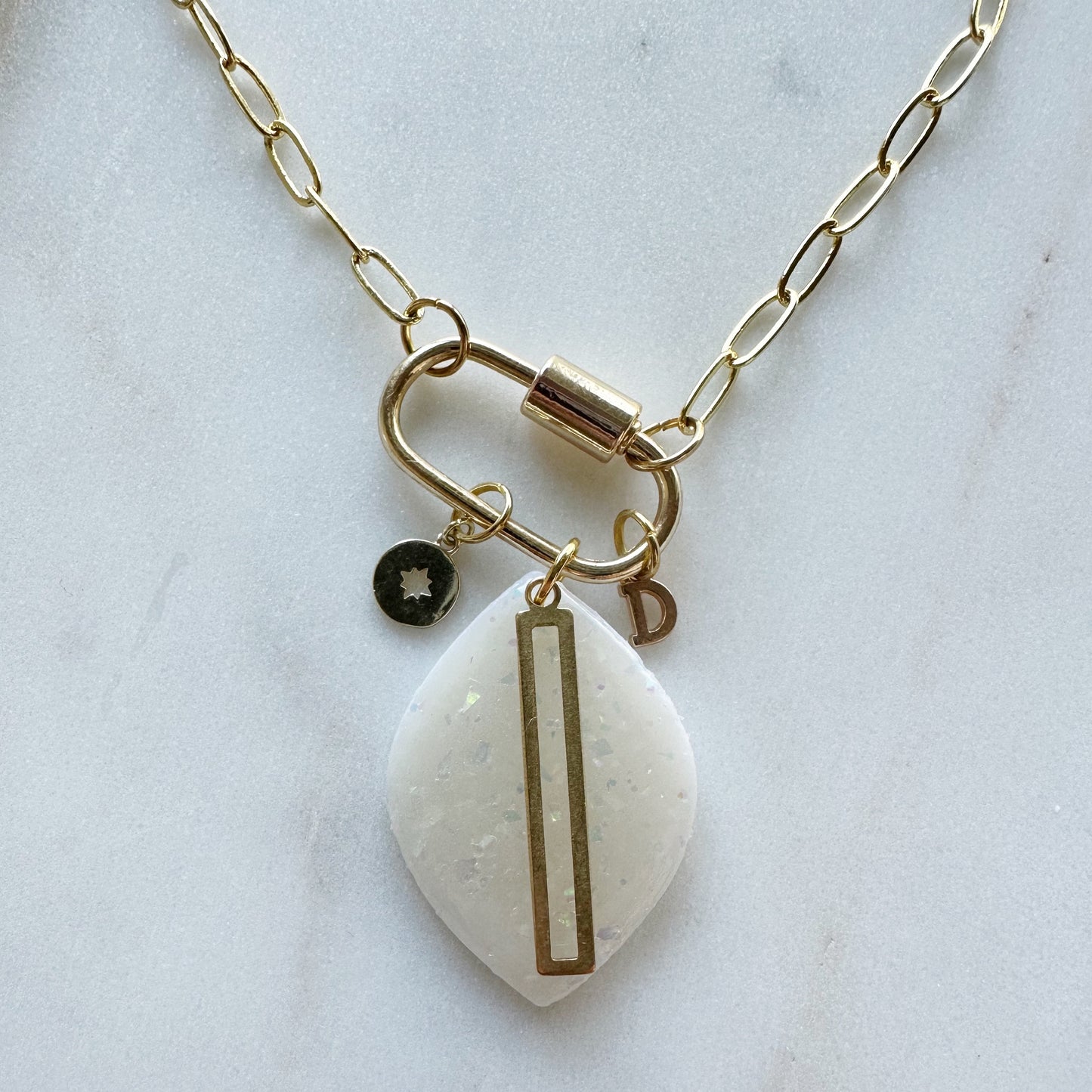 Opal Pendant Charm
