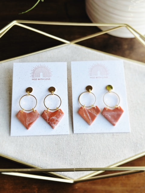 Red Canyon Dangle Earrings