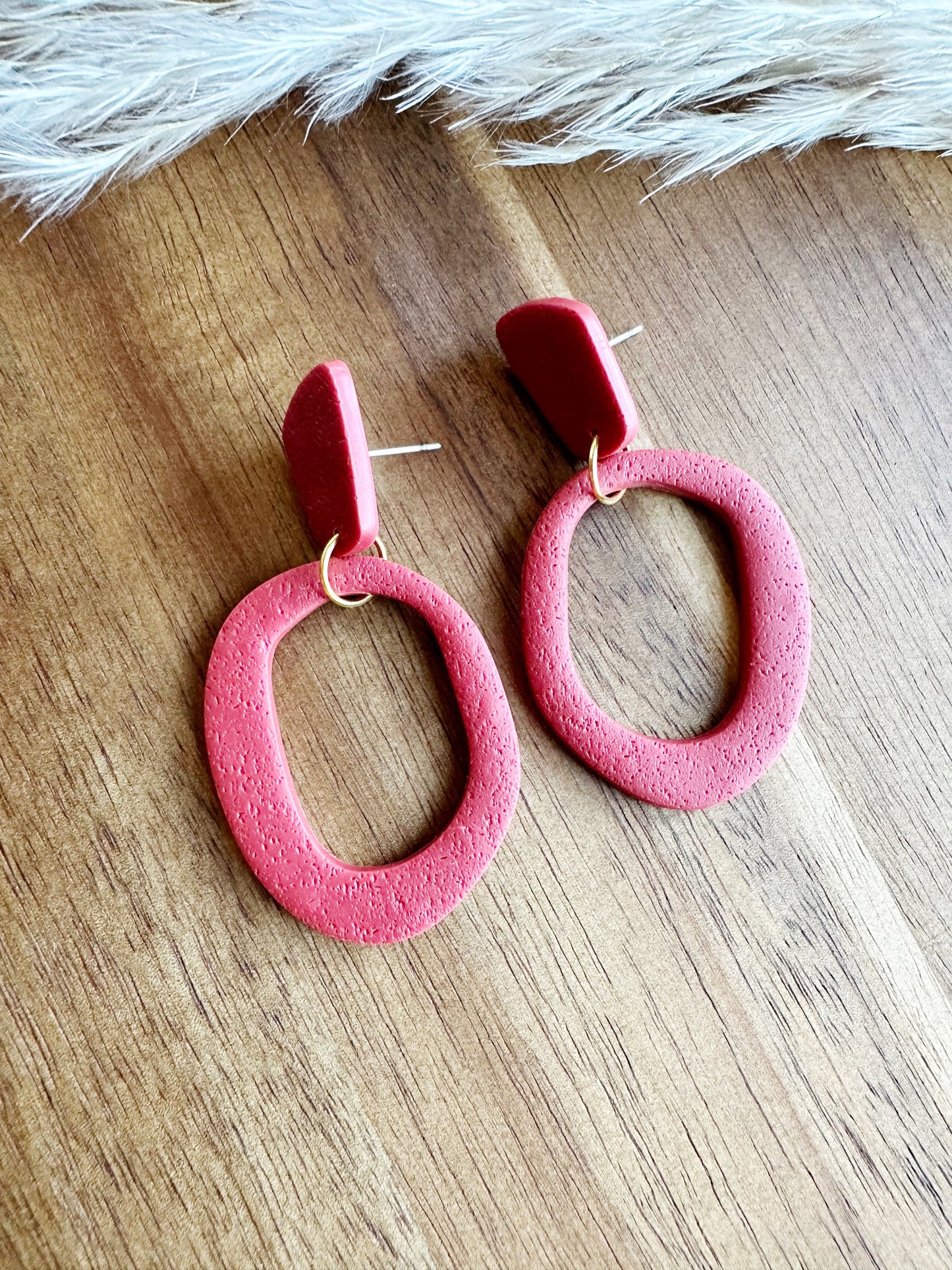 Mix N' Match Organic Round Shape Dangle Earrings