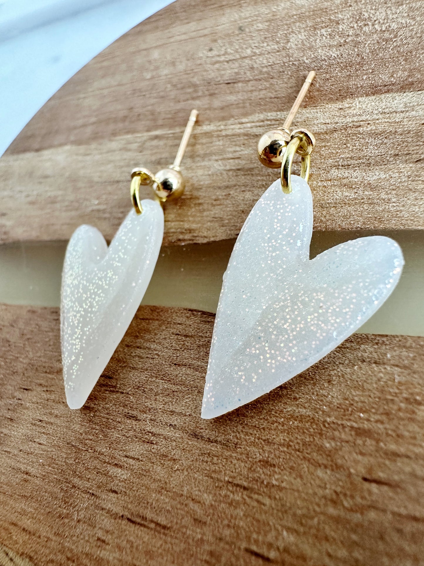 Holographic Heart Dangles