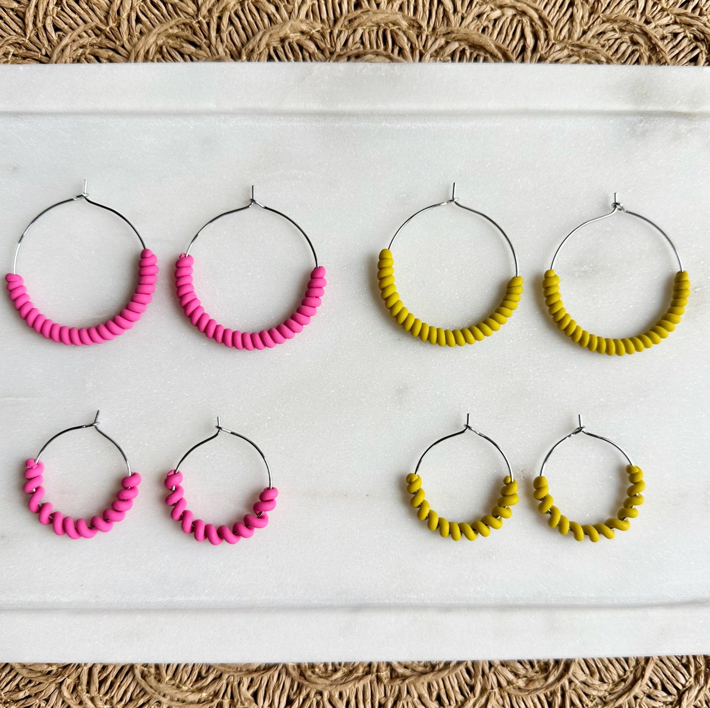 Summer Coil Hoops