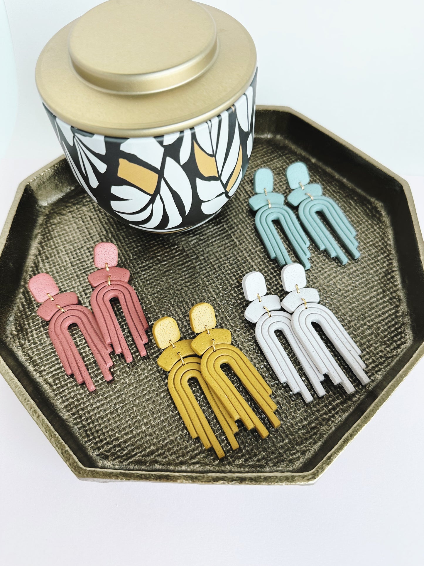 "The Toketee" Arch Statement Earrings