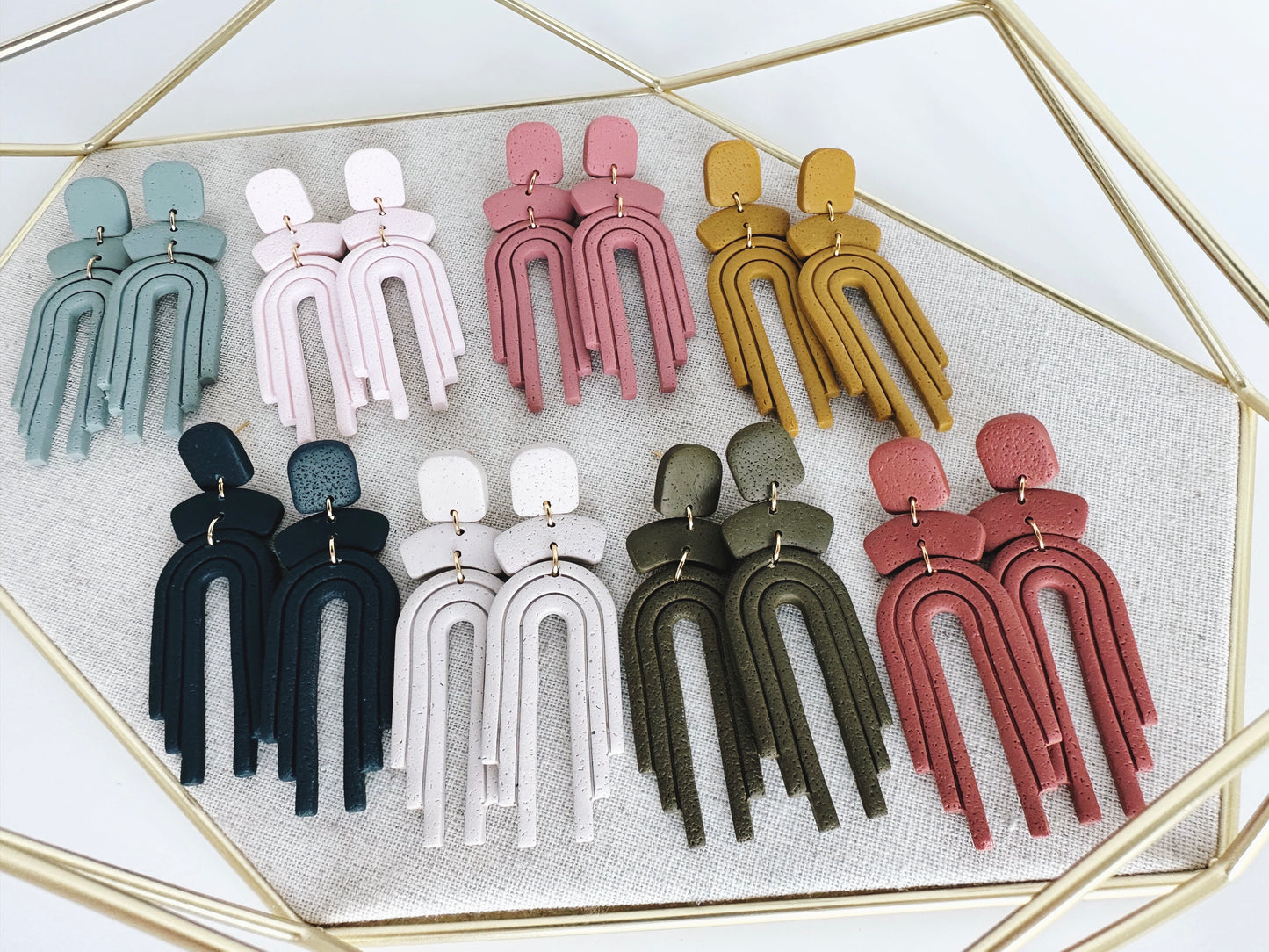"The Toketee" Arch Statement Earrings