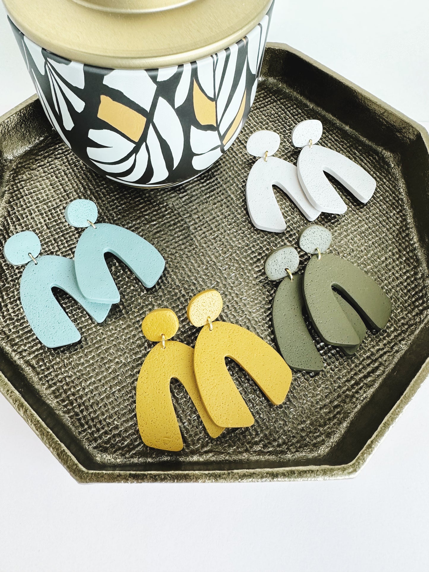 "The Paulina" Arch Statement Earrings