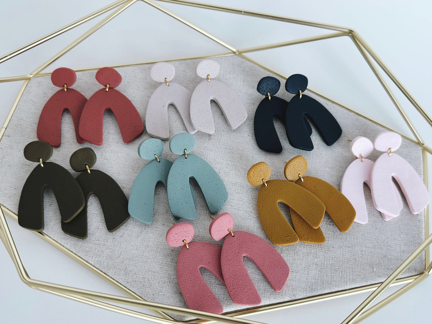 "The Paulina" Arch Statement Earrings