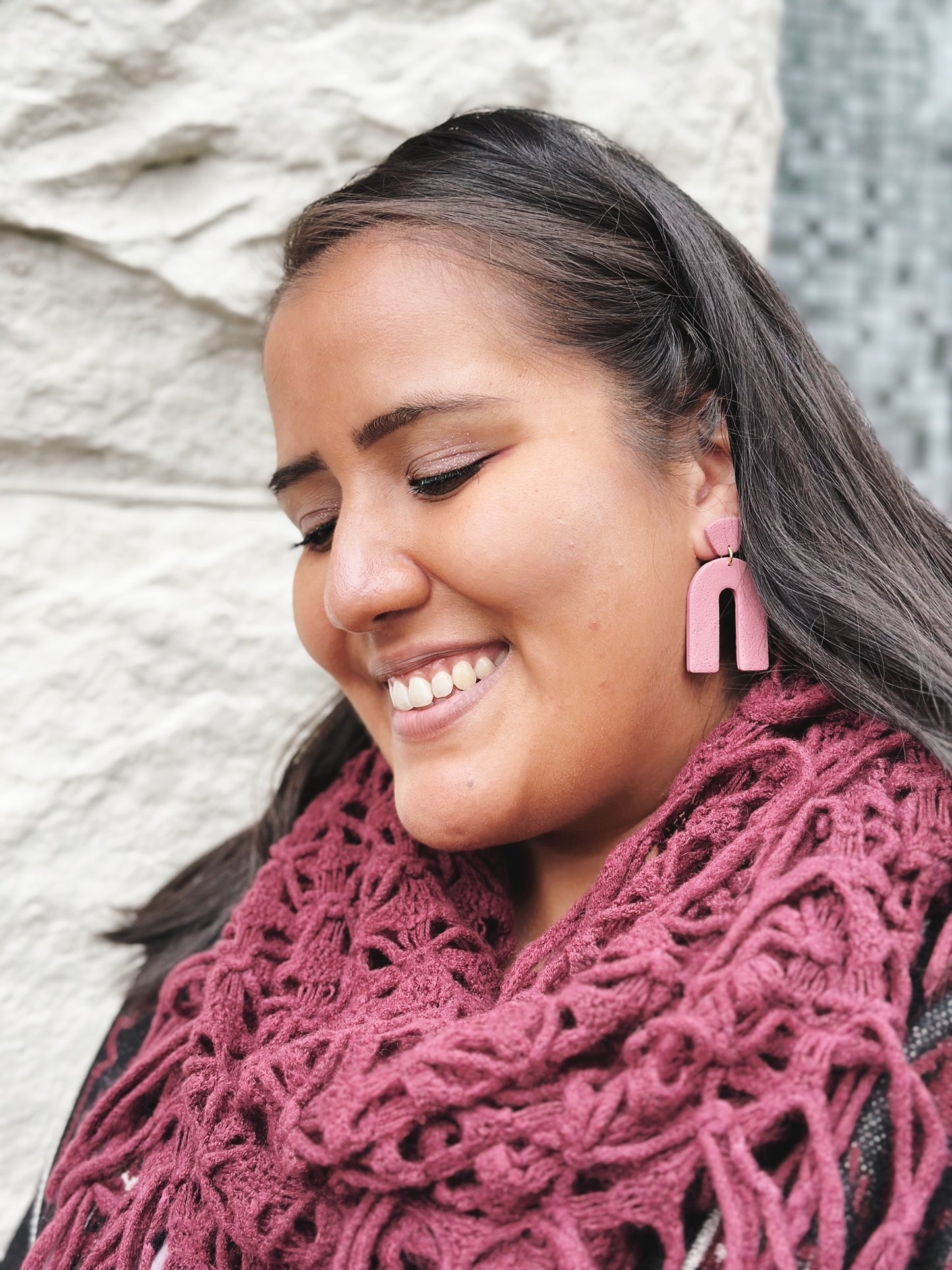 "The Latourell" Arch Statement Earrings