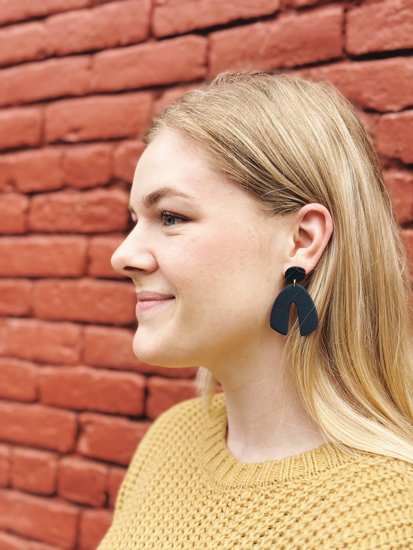"The Paulina" Arch Statement Earrings