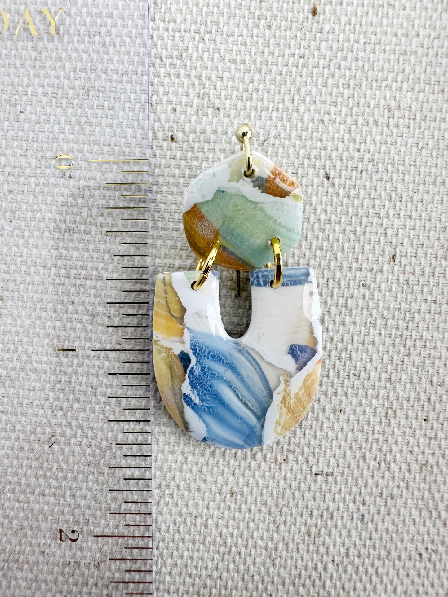 Autumn Watercolor Dangles