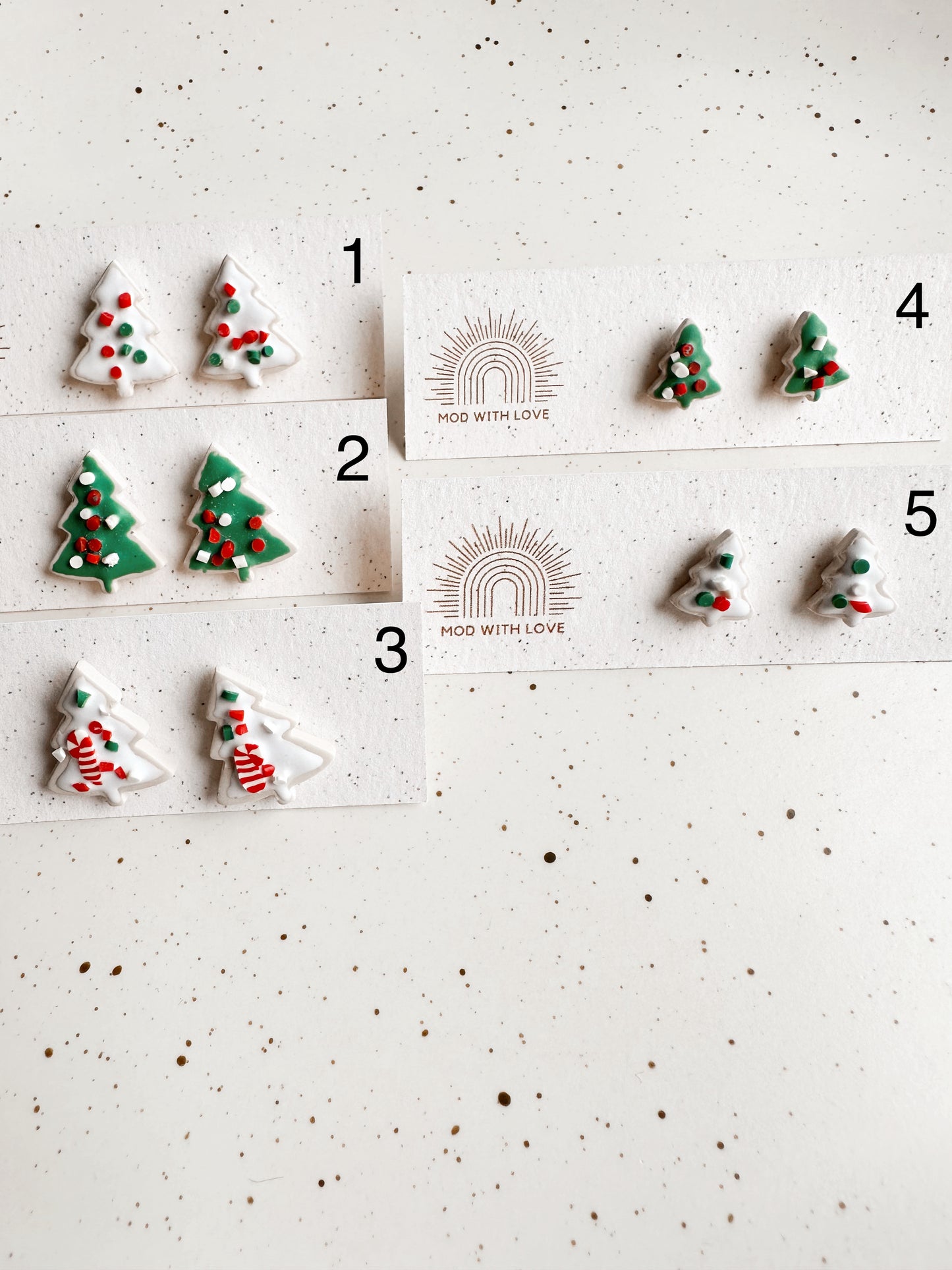 Christmas Tree Studs