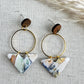 Autumn Watercolor Dangles