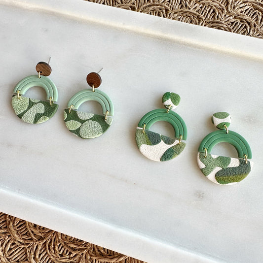 Botanical arch/half circle dangles