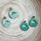 Boho arch/half circle dangles