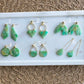 Green Marbled Dangles