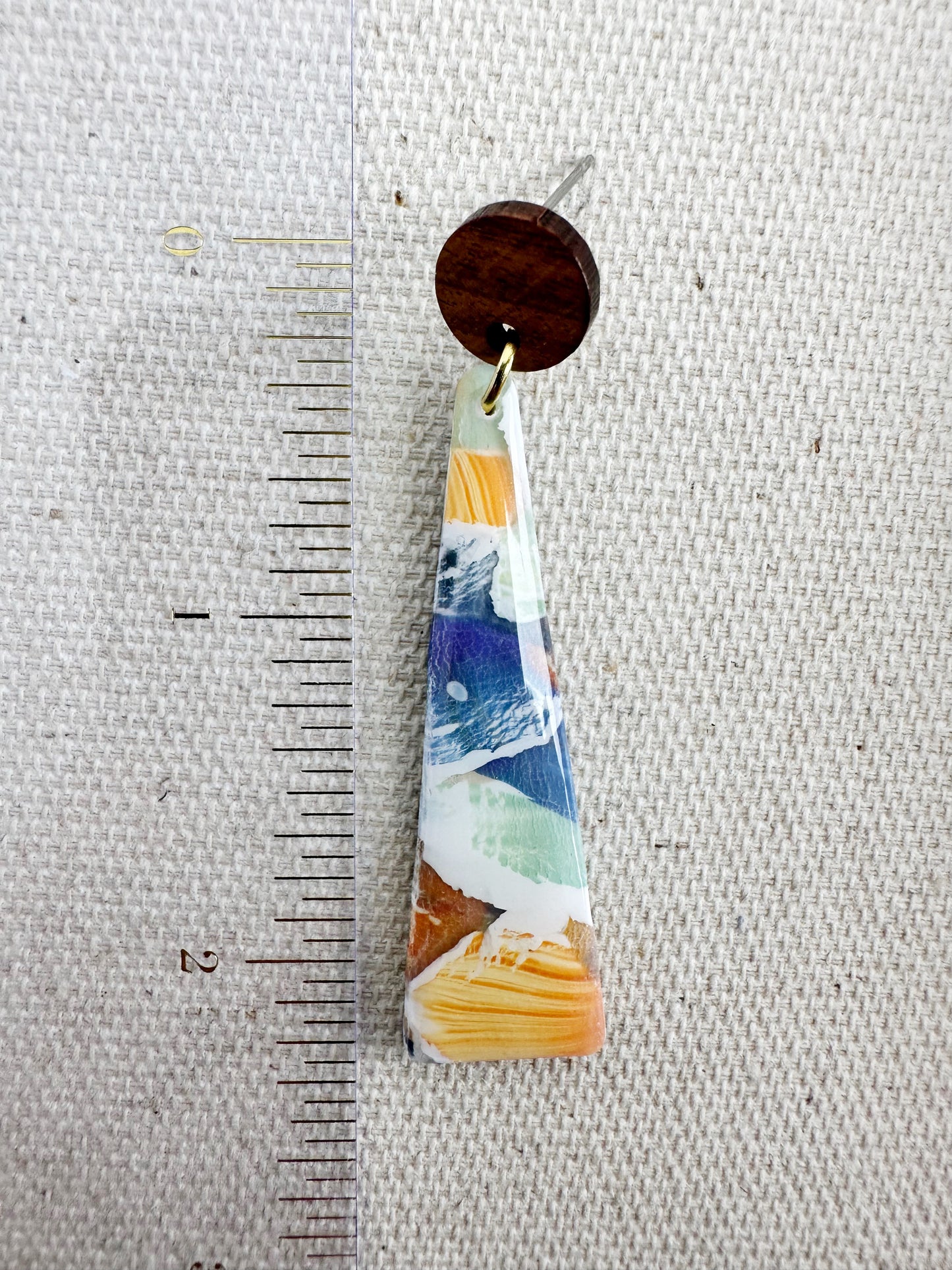 Autumn Watercolor Dangles
