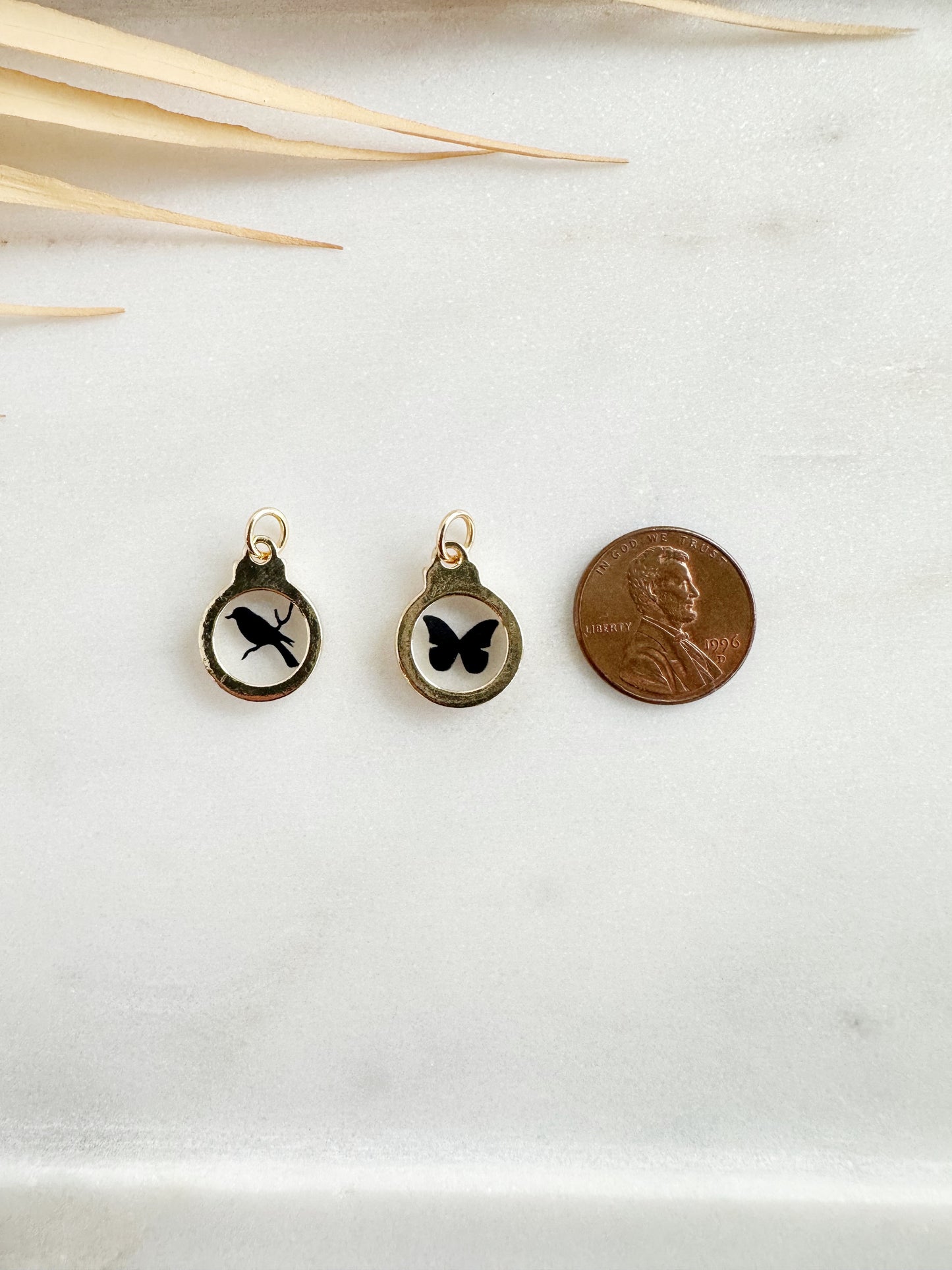Bird & Butterfly Charms