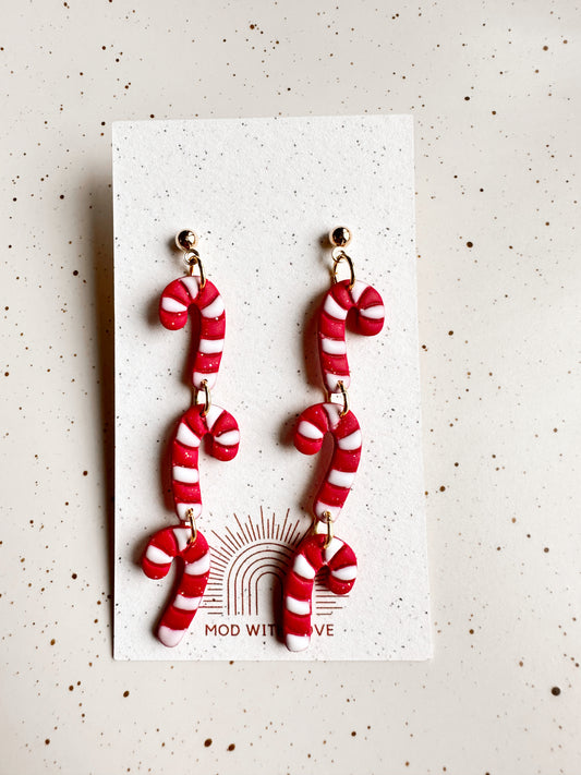 Candy Cane Dangles