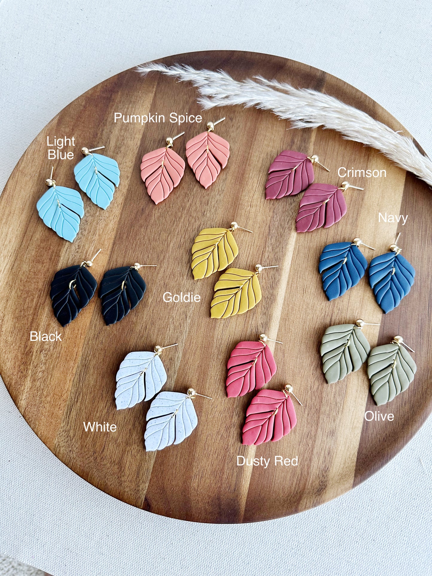 Leaf Dangle Earrings