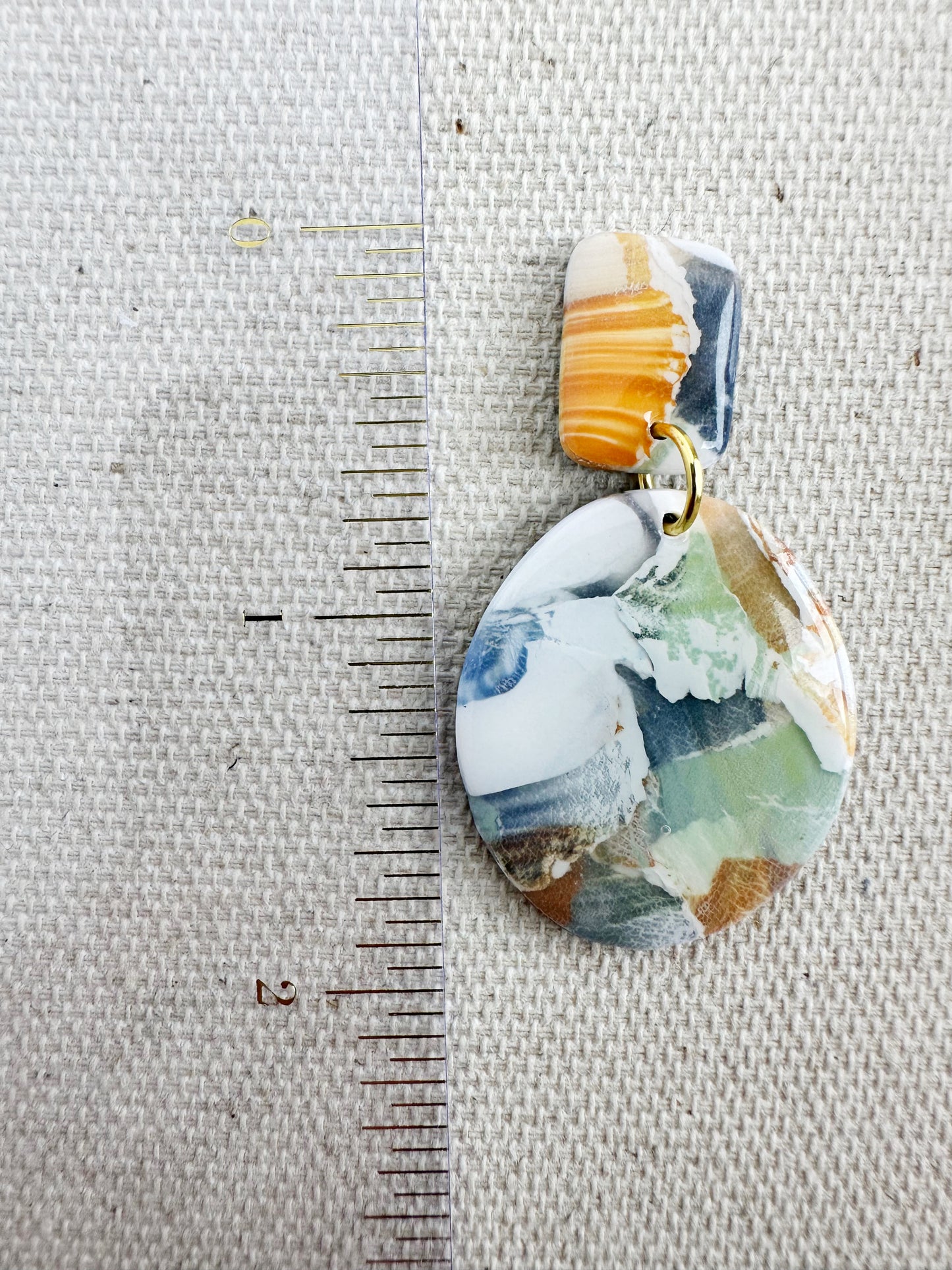 Autumn Watercolor Dangles
