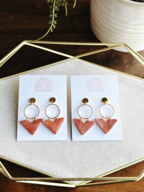 Red Canyon Dangle Earrings
