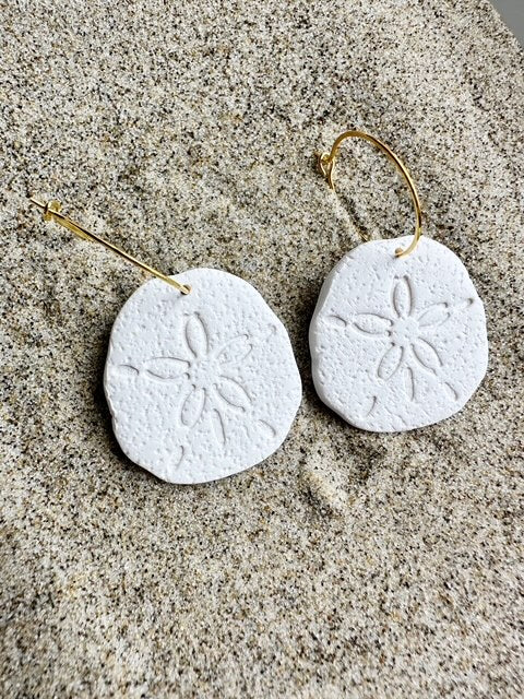 Sand Dollar Dangles Earrings