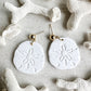 Sand Dollar Dangles Earrings