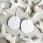 Sand Dollar Dangles Earrings