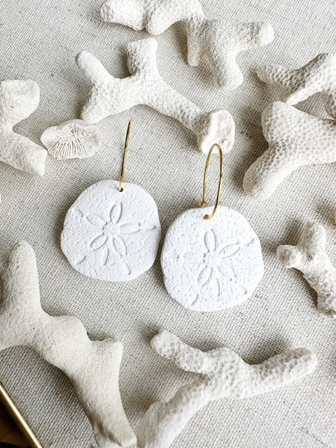 Sand Dollar Dangles Earrings