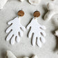 Coral Dangle Earrings