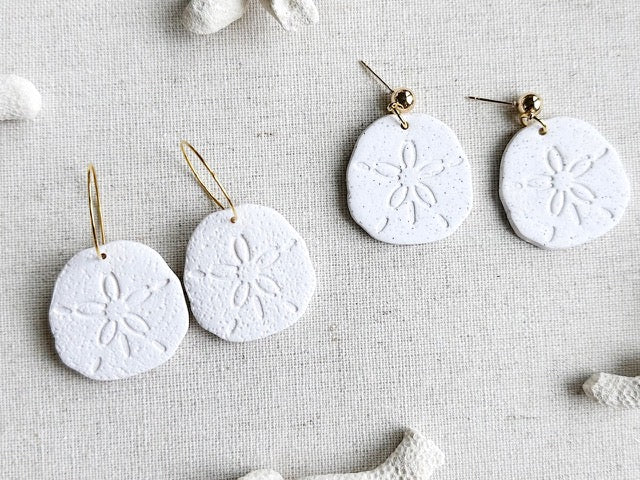 Sand Dollar Dangles Earrings