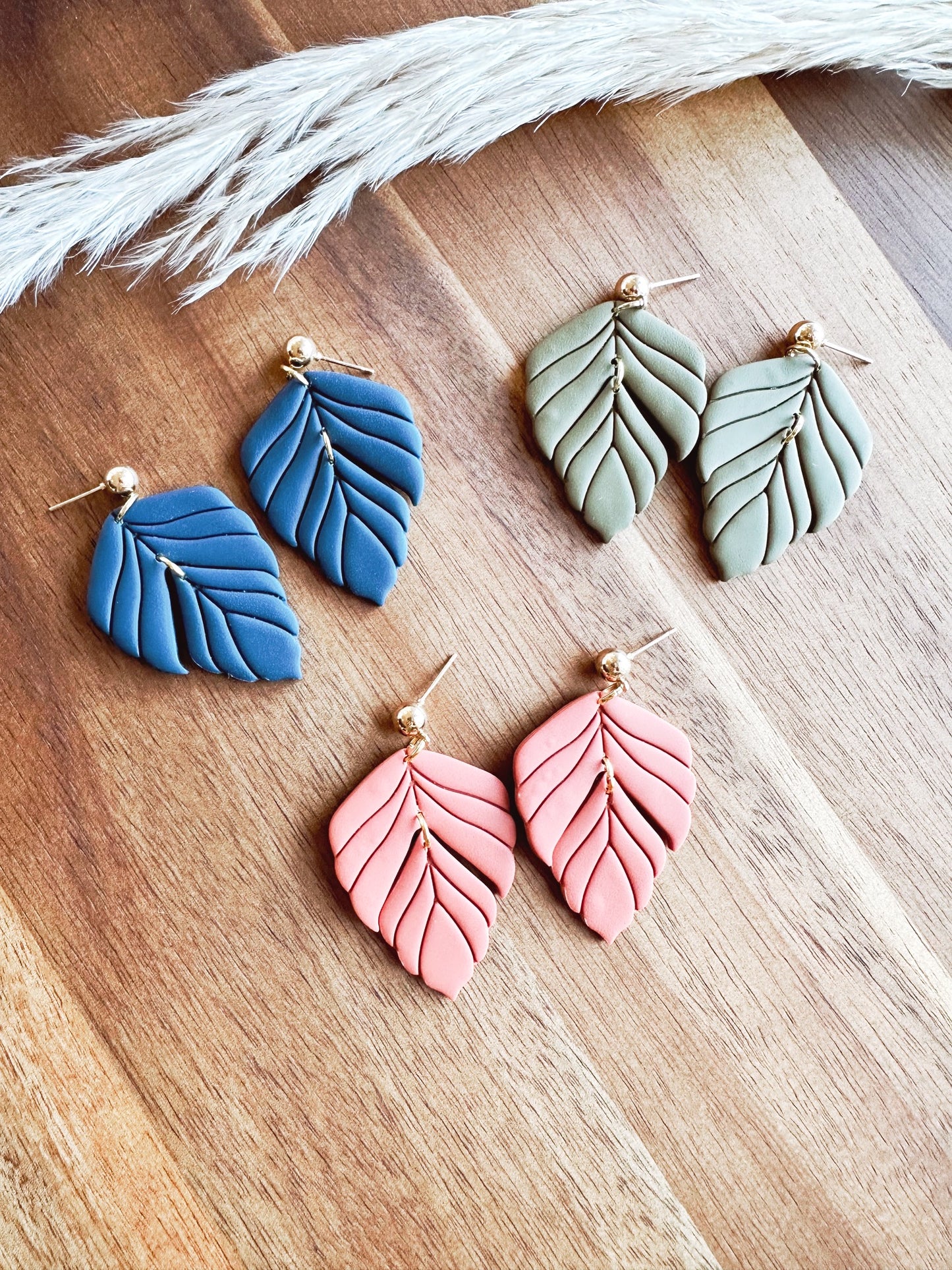 Leaf Dangle Earrings