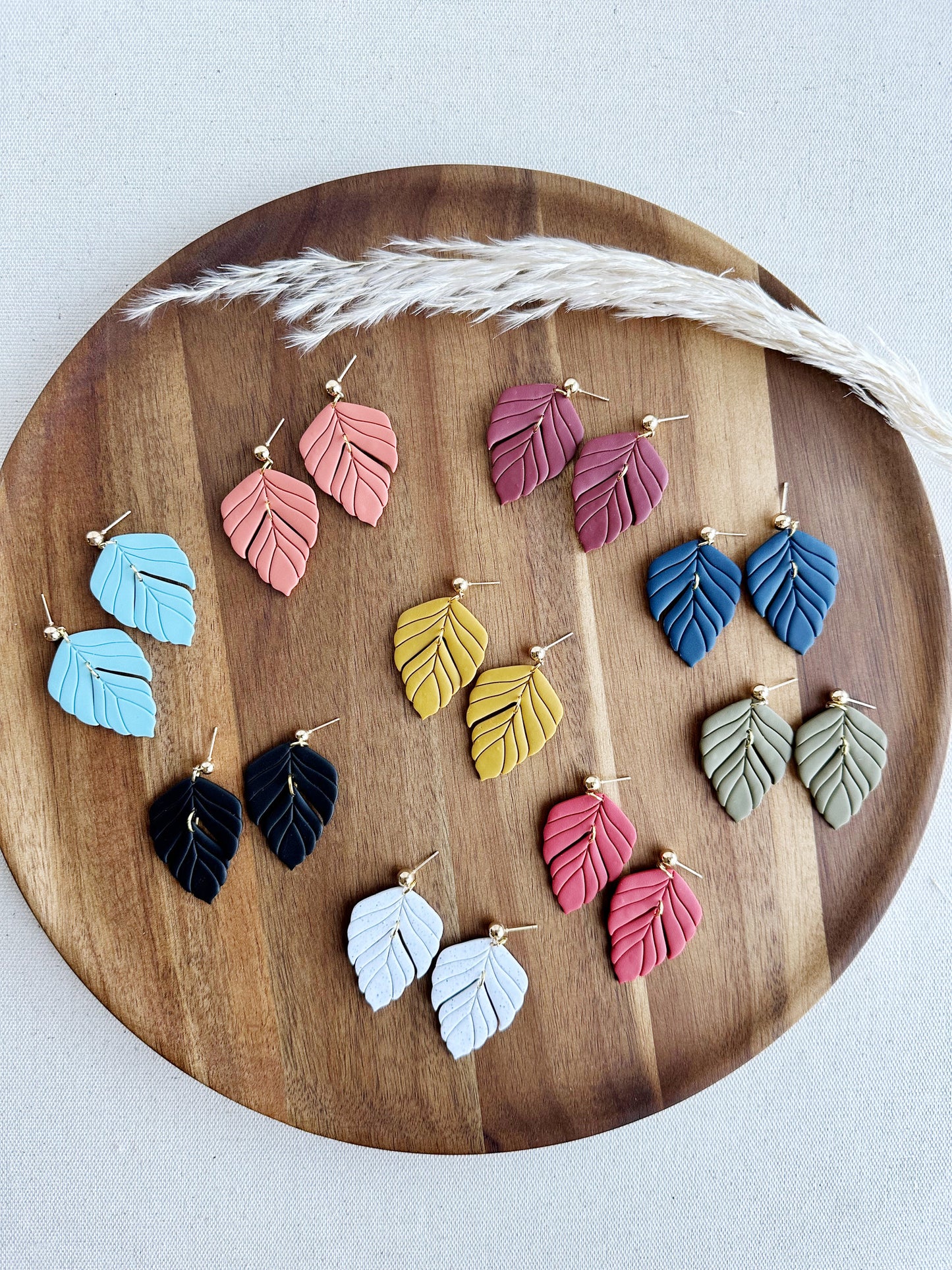 Leaf Dangle Earrings