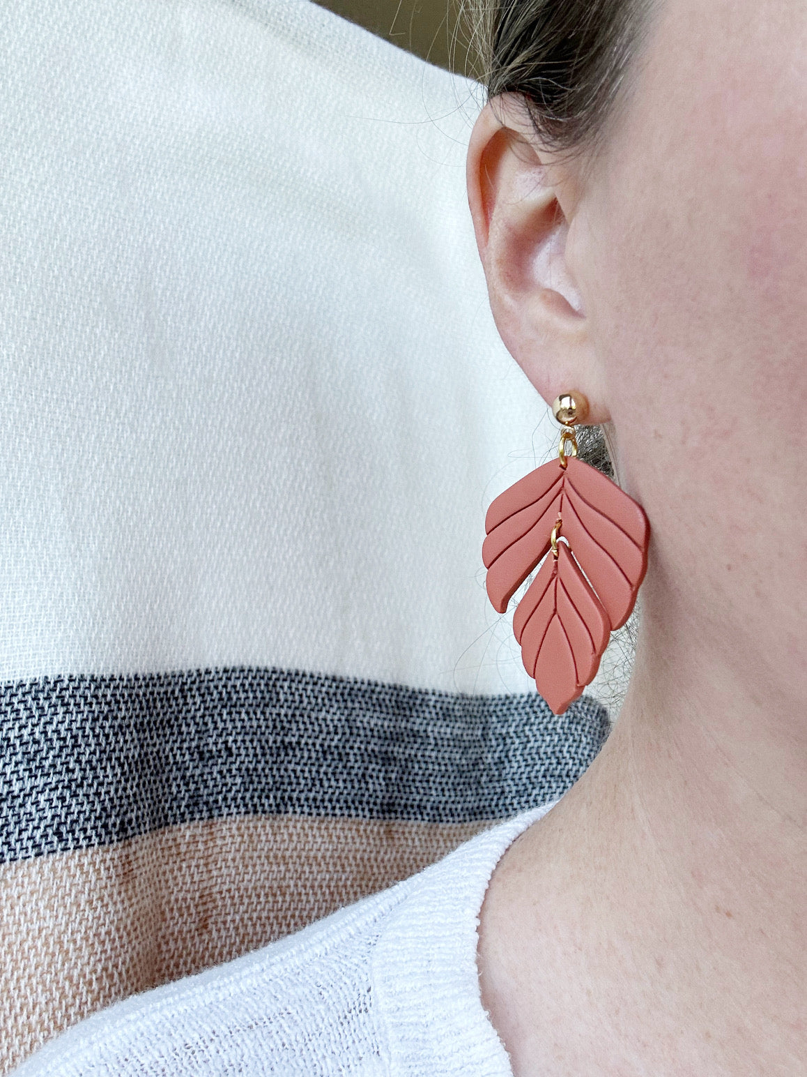 Leaf Dangle Earrings