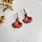 Gingko Leaves Dangle Earrings