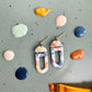 Autumn Watercolor Dangles