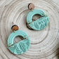 Boho arch/half circle dangles