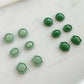Green Button Studs