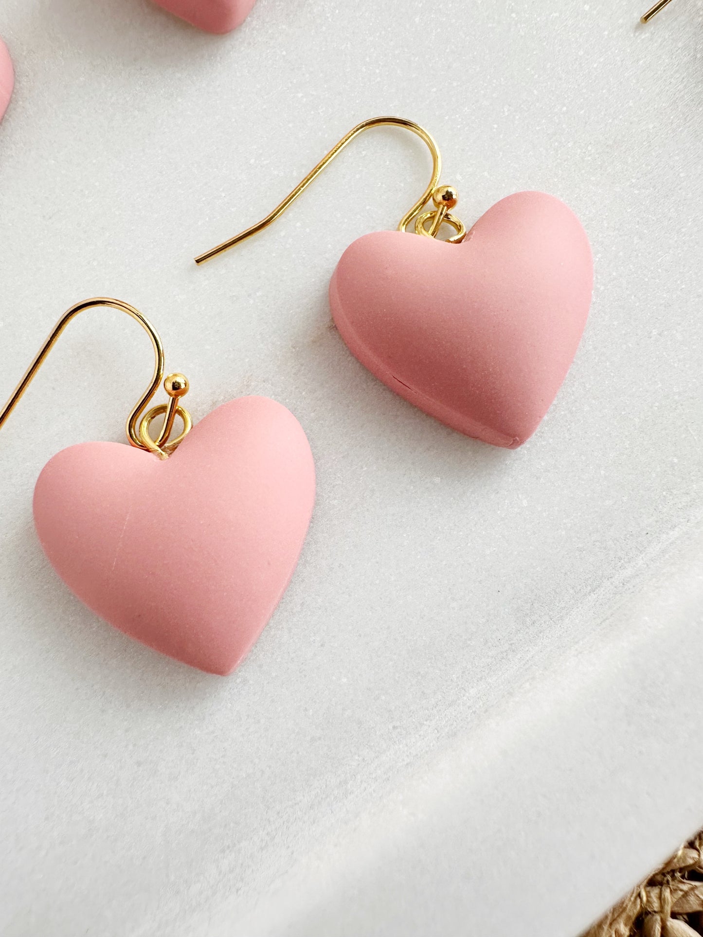 Puffy Heart Dangles