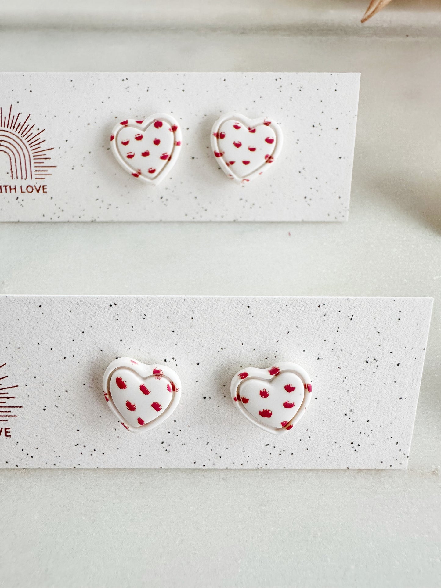 Heart Studs