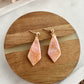 Pink Marbled Dangles