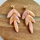 Pink Marbled Dangles