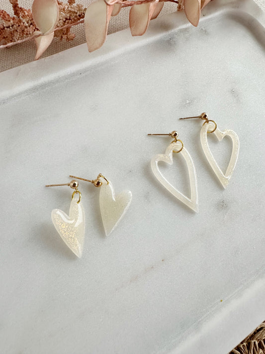 Holographic Heart Dangles
