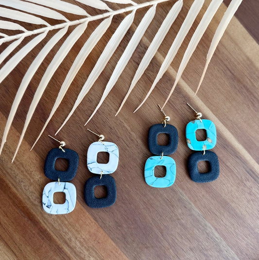 Rounded Square Dangles