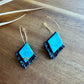 Fringed Turquoise Dangles