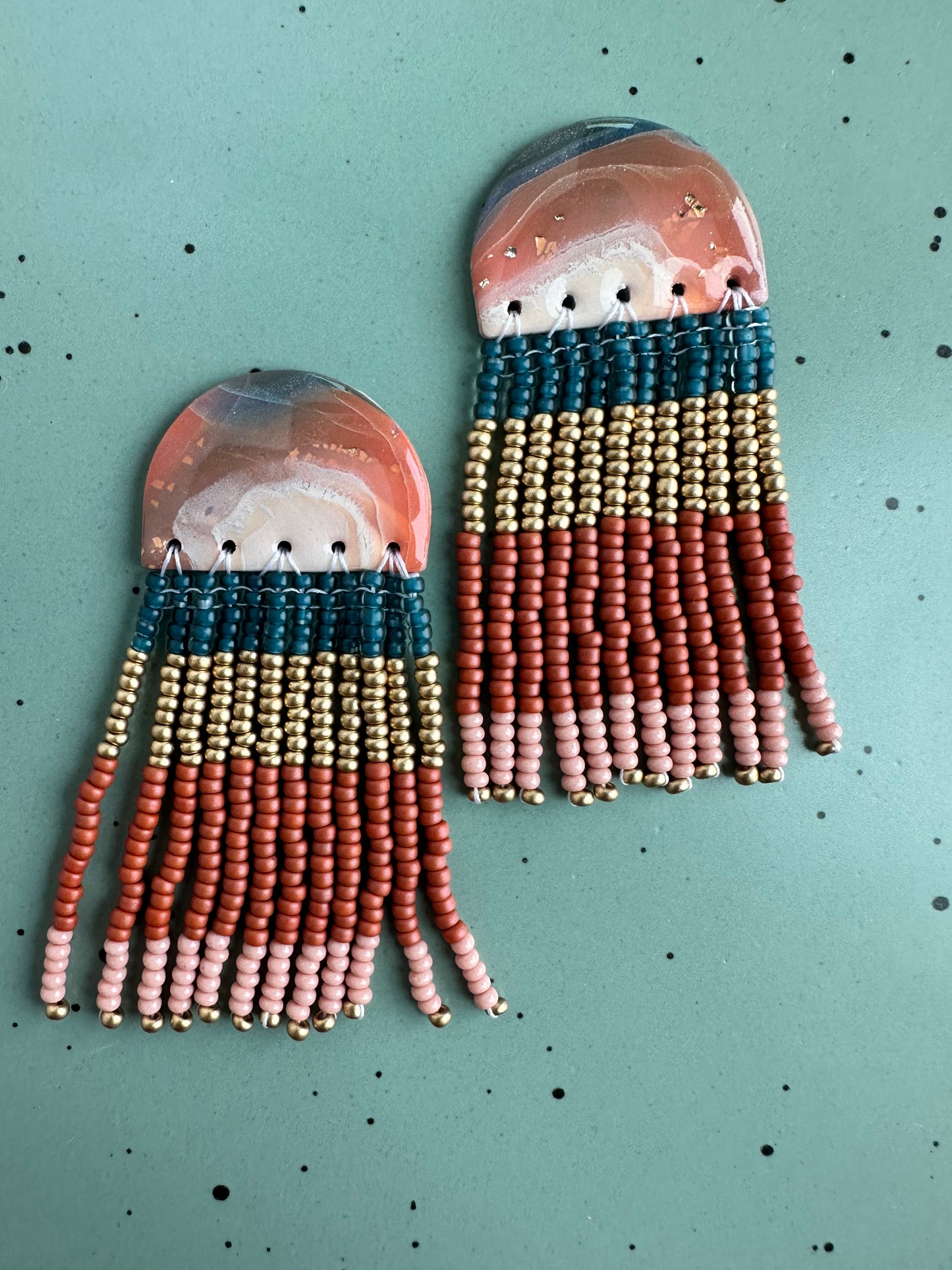 Bedazzled Collection Beaded Fringe Dangles