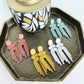 "The Toketee" Arch Statement Earrings